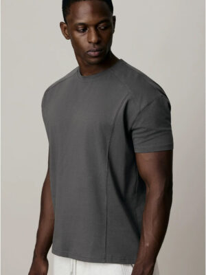 Minimalist Solid Cotton Tee