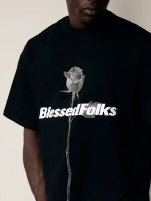 Unisex American Vintage Rose Graphic T-Shirt